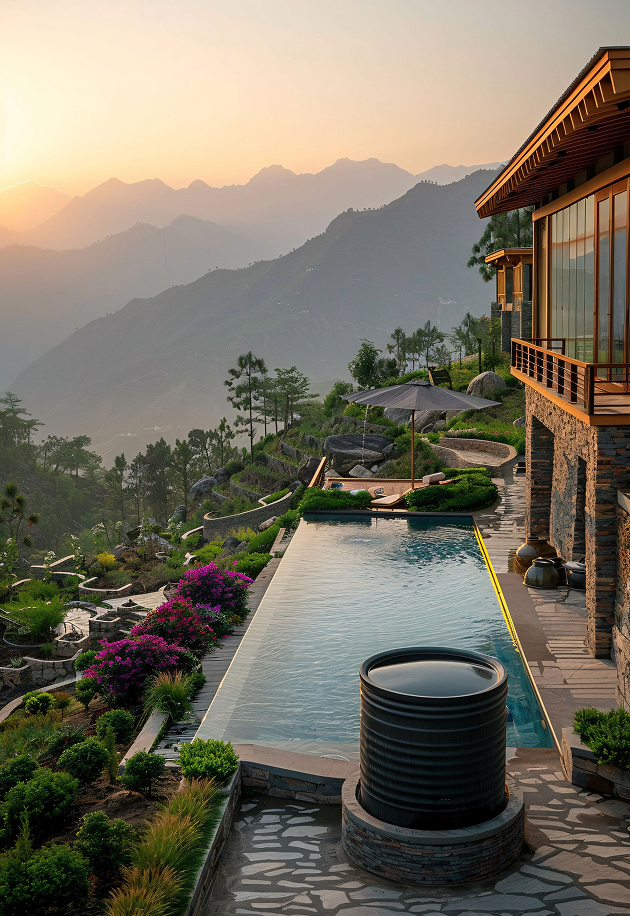 Hotels & Resorts industry storefront mockup